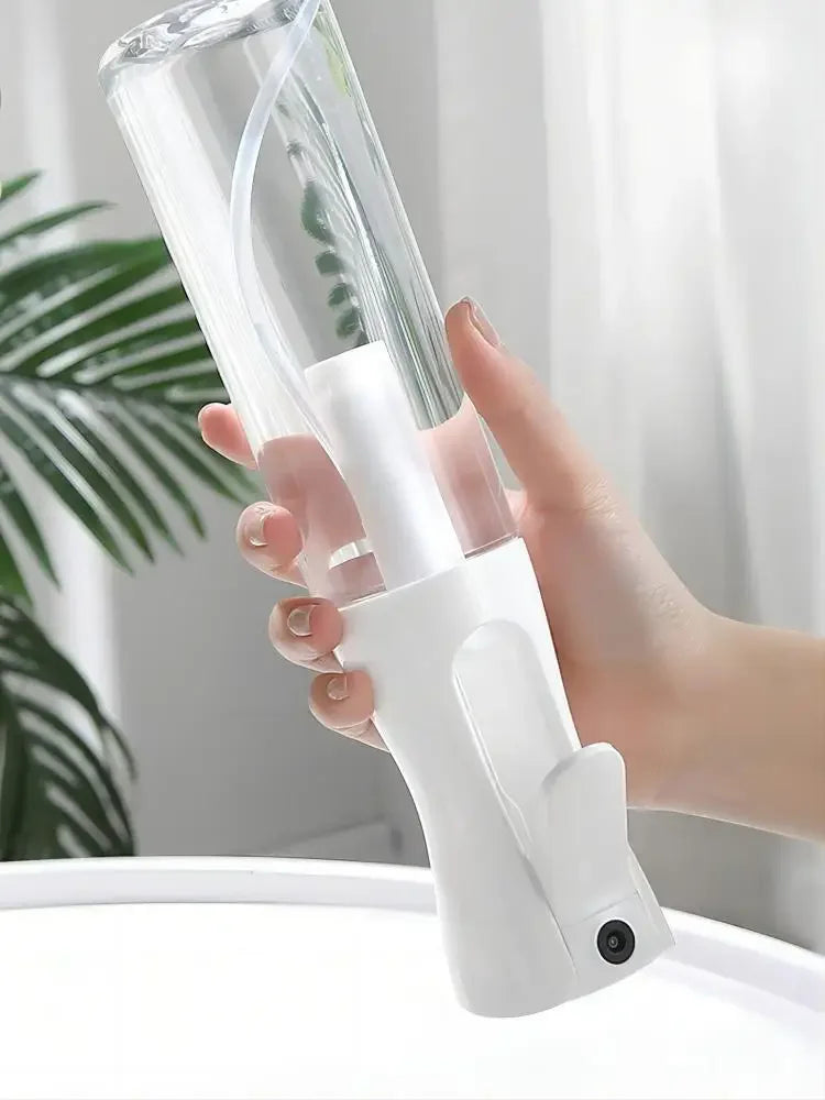 High Pressure Continuous Spray Bottle – Fine Mist, One-Touch Spray, Refillable Water Bottle
