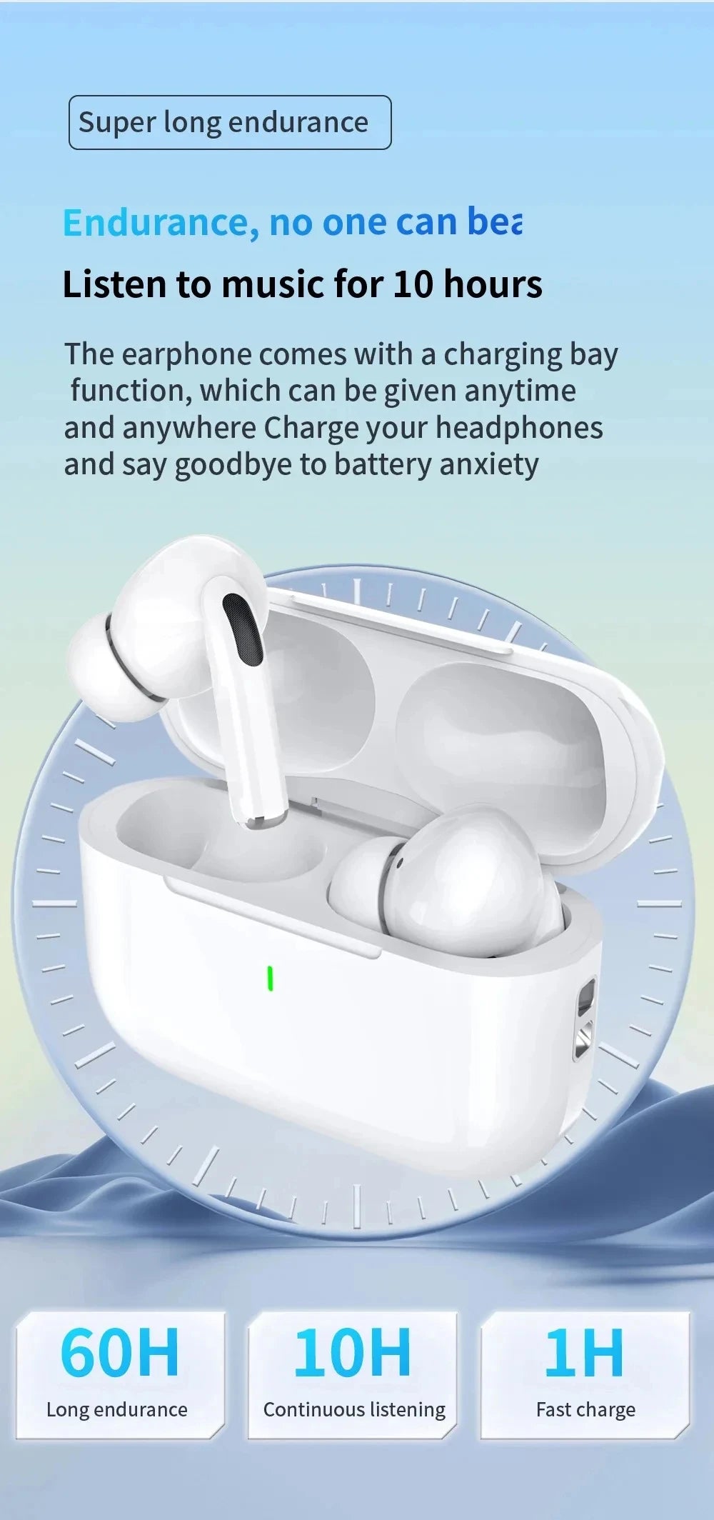 Original Pro 5 TWS Max Bluetooth Headphones – iPhone and Android Compatible, Wireless In-Ear with Charging Box