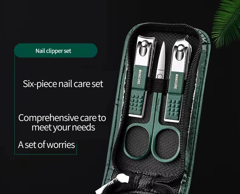 6-Piece Nail Clipper and Care Set – Practical, Stylish and Always With You!
