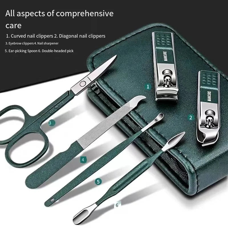 6-Piece Nail Clipper and Care Set – Practical, Stylish and Always With You!