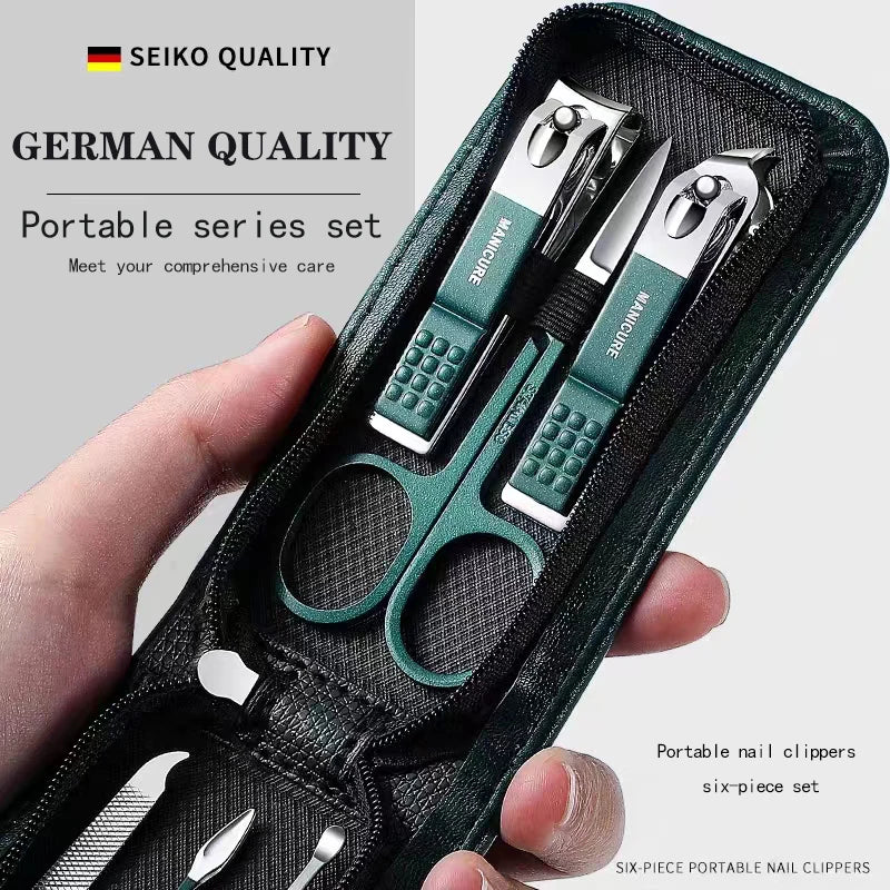 6-Piece Nail Clipper and Care Set – Practical, Stylish and Always With You!
