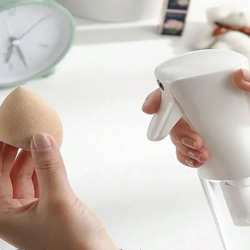 High Pressure Continuous Spray Bottle – Fine Mist, One-Touch Spray, Refillable Water Bottle