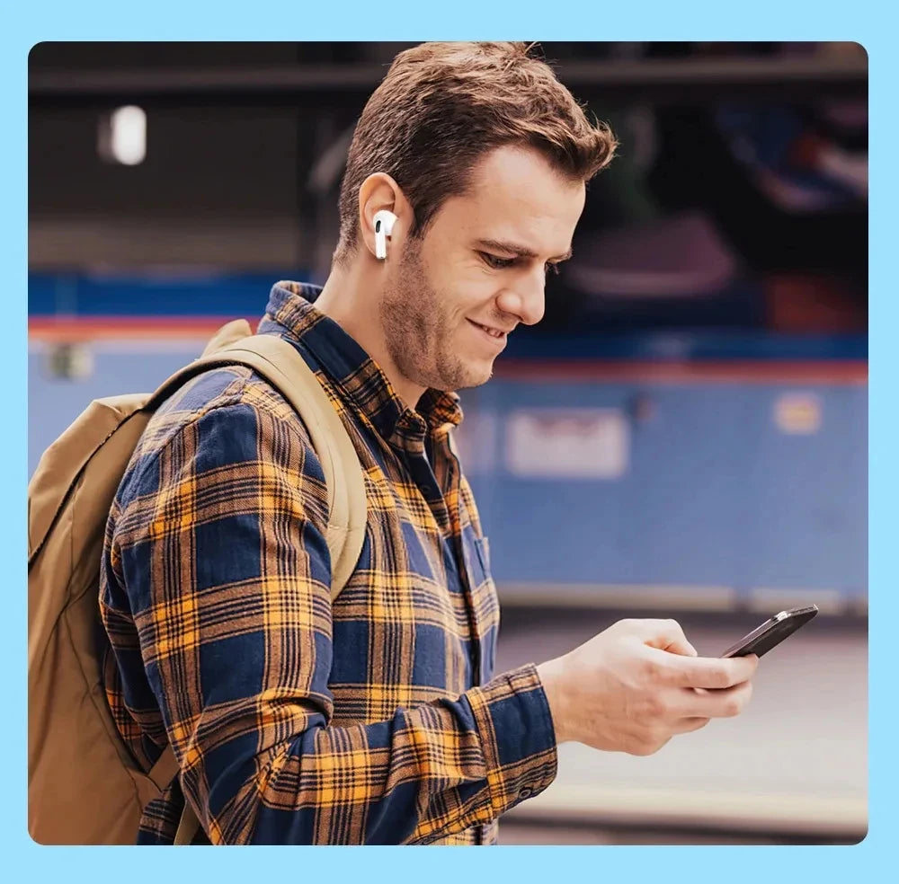 Original Pro 5 TWS Max Bluetooth Headphones – iPhone and Android Compatible, Wireless In-Ear with Charging Box