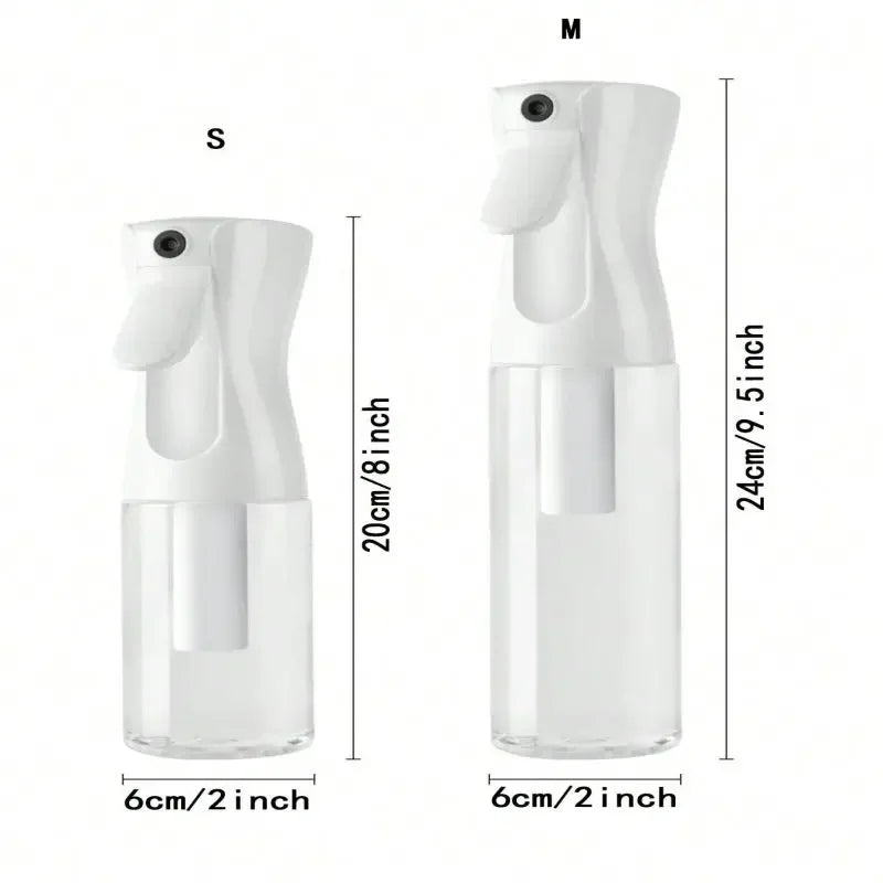 High Pressure Continuous Spray Bottle – Fine Mist, One-Touch Spray, Refillable Water Bottle